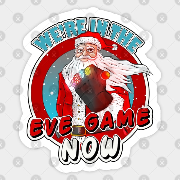 Santa - Eve Game Sticker by yazgar